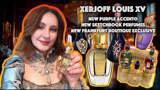 XERJOFF LOUIS XV, PURPLE ACCENTO 2025, New SKETCHBOOK perfumes, New Frankfurt Boutique Exclusive