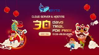 30 DAYS TRIAL FOR FREE - CLOUD SERVER & CLOUD HOSTING & SHARED HOSTING | 1BYTE PROMOTION