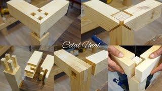 Woodworking / Wood joint techniques / Wooden corner joints