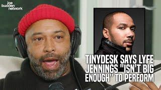 Lyfe Jennings SLAMS TinyDesk, Claiming They Said "Isn't Big Enough" to Perform