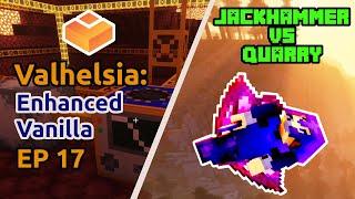 Dragonscale Armor with a Nether Quarry | Ep 17 Valhelsia: Enhanced Vanilla HC | Minecraft 1.18