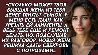 Свекровь решила лишить бывшую невестку алиментов, и разработала план, но что-то пошло не так...