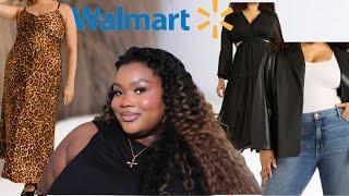 Walmart Fall Essentials Plus Size try on Haul! | Chrissyb Styles