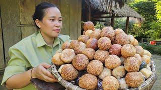 How To Make Donuts Goes to market sell - Ly Thi Ca