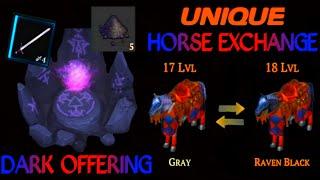 Dark Offering (Loot) / Horse Exchange - Grim Soul: Dark Fantasy Survival.