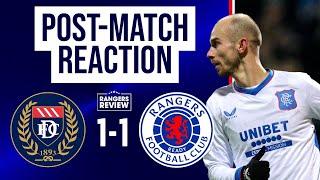 Dundee 1-1 Rangers - FT instant reaction