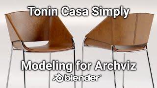 Modeling in Blender Part 2 : Tonin Casa Simply