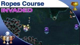 Rayman Legends - Ropes Course - INVADED (Gold Cup)  Teensies in Trouble Invasion [PS4 / Xbox One]