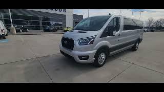 2023 ford transit passenger van!