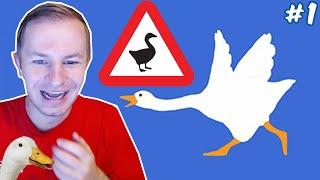 НИЛАМОП ИГРАЕТ В СИМУЛЯТОР ГУСЯ | Untitled Goose Game #1