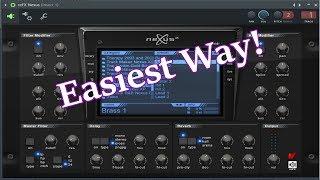 How To Install Nexus Presets in FL Studio 12 (EASIEST WAY)