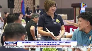 PDRRMC cites disaster-resilient cities, towns in Pampanga