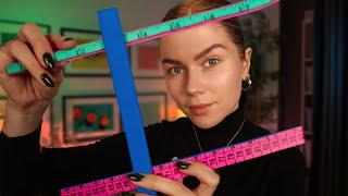 ASMR Mapping & Measuring Your Face (Minimal Talking Personal Attention) ~Soft Spoken