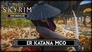 AWESOME KATANA ANIMATION! | MCO ADXP | Precision | SCAR | Skyrim SE/AE: Mods