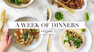 A Week of Dinners (Vegan Summer Recipes!) | JessBeautician