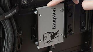 How to Install a 2.5" SATA SSD in a Desktop PC – Kingston Technology