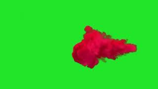 Smoke bomb green screen videos