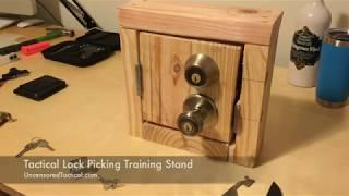 Tactical Lock Picking - Training Stand