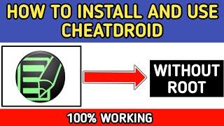 How to install and use cheat droid | Cheat droid without root