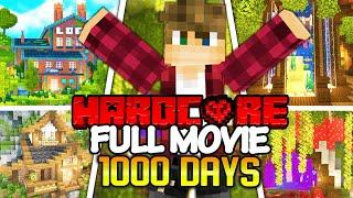 I Survived 1000 Days in HARDCORE Minecraft [FULL MOVIE]