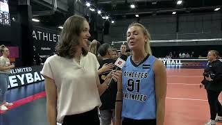 Ci Michel Post Game Interview: Saskia Hippe