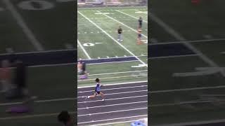 Lesa Gardner 4x100 split 12.3 #4x100mrelay #track