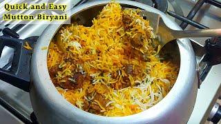 Pressure Cooker MUTTON BIRYANI | Bakraeid special Mutton Biryani Recipe | Biryani in Pressure Cooker