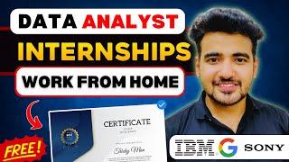 𝐃𝐚𝐭𝐚 𝐀𝐧𝐚𝐥𝐲𝐬𝐭 & Data Science  Work From Home Internships | Free Online Internship for Students