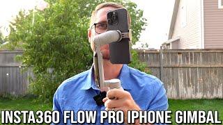 AI Powered Insta360 Flow Pro for iPhone 16 Pro Review