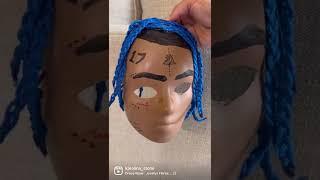 Made a mask with my son ! #xxxtentacion #fyp