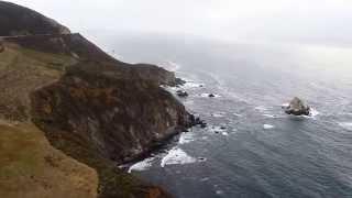 Bixby Creek Arch Bridge FPV flight