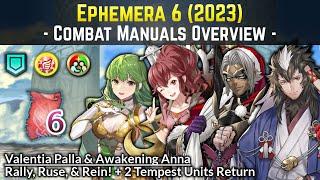 Free Duel 4 & Support Skills (W!Bruno & NY!Yarne Returns!) | Ephemera 6 (2023) Combat Manuals
