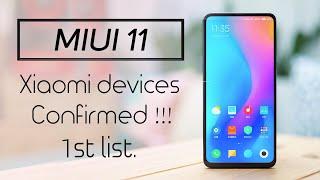 MIUI 11 Confirmed!!! MIUI 11 confirmed devices list | MIUI 11 Release date in INDIA