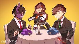 Sykkuno asks Corpse out to Dinner (Among Us Animation)