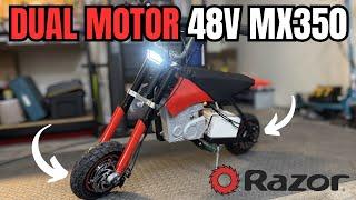 48V Dual Hub Motor Razor MX350 - We Have a Winner!