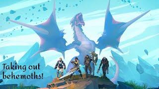 Dauntless - 3 friends hunt behemoths!!!!