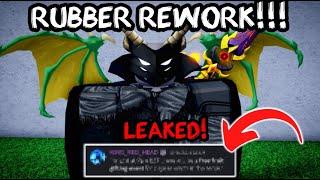 Blox Fruits Update RUBBER REWORK IS COMING! UPDATE 27
