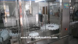 FULL OTOMATİK STERİL YIKAMA-STERİLİZASYON TÜNELİ-DOLUM-KAPATMA HATTI(FULL AUTOMATIC STERILE LINE )