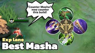 THEY COUNTER MASHA WITH META HERO THEN I DID THIS. Counter build