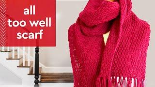 All Too Well Scarf (Taylor's Version)  Knitting Pattern