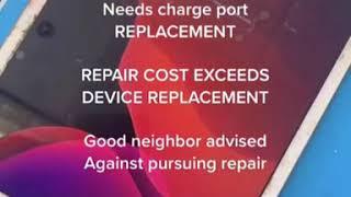 123PhoneDoctor advised against repair. Cost of repair outweighs outcome  !!!