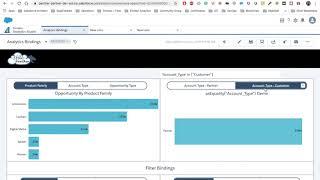 #Einstein - Dynamic Binding Part 2 || #EinsteinAnalytics #Salesforce || #FilterBindingInEinstein ||