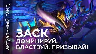 Заск актуальный гайд / Сборки, эмблемы и фишки / Mobile Legends / Мобайл легенд