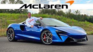 2025 McLaren Artura Spider -- Unbelievable Open Air Fun + Great Livability = Ferrari Beater??