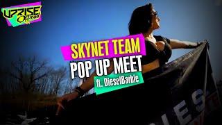 Skynet Team Pop-Up Meet ft. DieselBarbie - Lifted Trucks & Show Drone Shots!