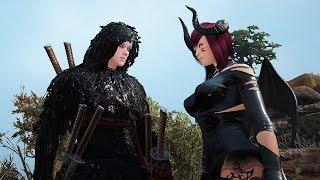 AnyUDie Безудержное веселье с соркой в уклоне(Ninja vs Sorceress Black Desert Awakening pvp)