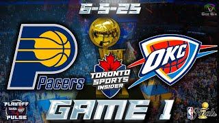 Indiana Pacers vs Oklahoma City Thunder LIVE Stream Game 1 Audio | NBA Finals LIVE Gamecast & Chat