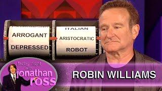 Robin Williams Plays the Random Character Generator | Friday Night with Jonathan Ross