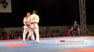 EC Open 2015 2 round Dzmitry Varabei (Belarus) - Patryk Sypien (Poland, aka)