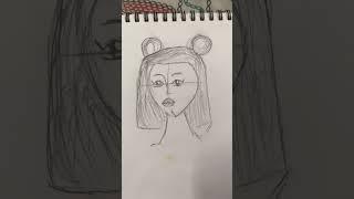 Drawing transitions #oldies  #song #vintage #music #art #lifeisbutadream #cartooncharacterdrawing